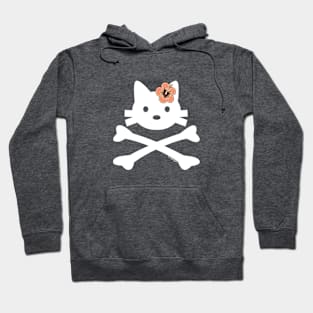 Kitty X-Bones Hawaii T-Shirt Hoodie